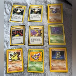 Trading Card Lot - Rocket and Neo Discovery 1999-2000